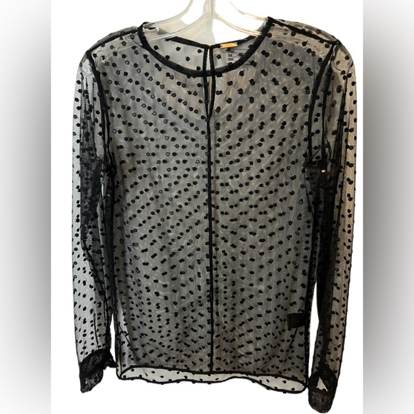 Dodo Bar Or black mesh top - Picture 1 of 7